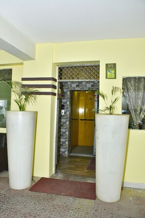 Fassade der Unterkunft