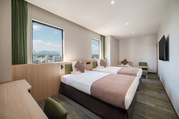 Free WiFi, bed sheets - HOTEL MYSTAYS Miyazaki (Miyazaki)