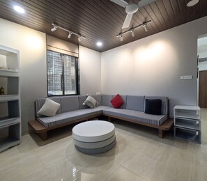 Living area - Tranquil Oasis - A Villa Escape 6BHK with AC, Wi-Fi (Karjat)