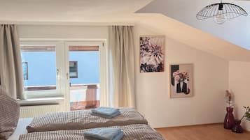 Apartment, 2 Schlafzimmer, Balkon, Bergblick | Kostenloses WLAN