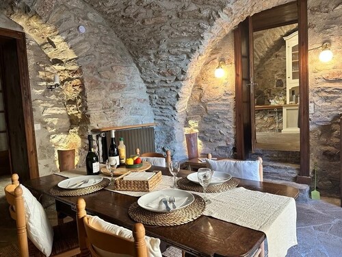 13th-century Stone House in Southern France.