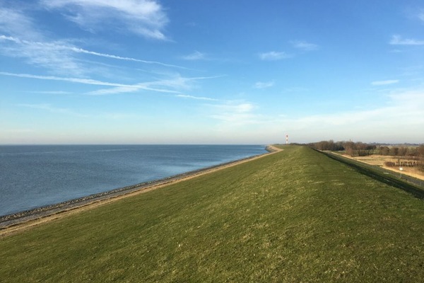 Ausblick von Deich