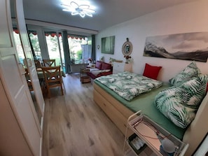 Living area - Saalachschwänchen 29 qm (Bad Reichenhall)