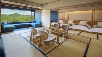 Japanese-Style Room, Non Smoking (Maximum 4 guests) | Minibar, in-room safe, desk, blackout drapes