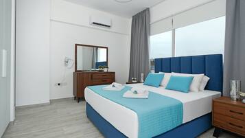 3 soverom, strykejern/-brett, internettilgang og sengetøy