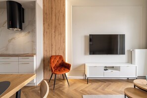 Departamento Deluxe, para no fumadores | 1 habitación, tabla de planchar con plancha, wifi gratis y ropa de cama 