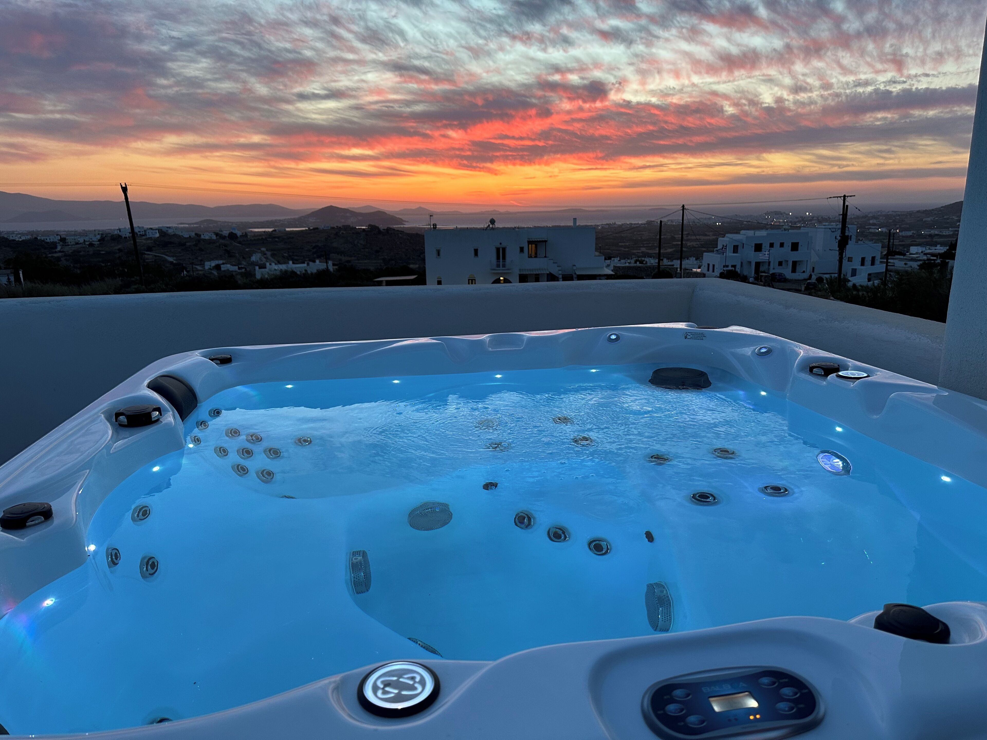 Bain à remous extérieur