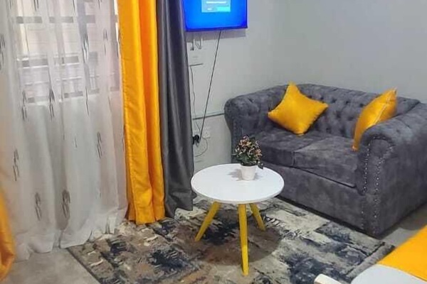 Business Studio | Living area | 24-inch Smart TV with digital channels