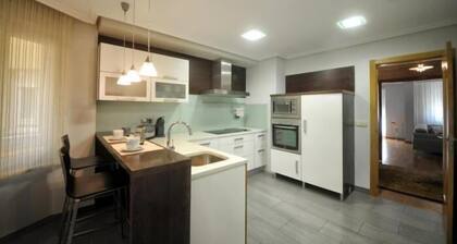 Apartment with city views and is located in Carballo.
