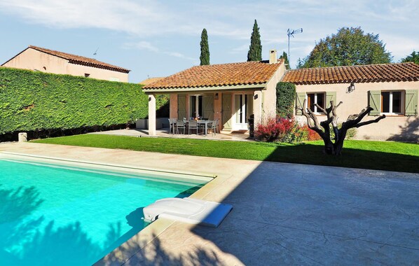 Una piscina riscaldata