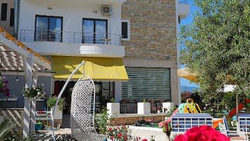 Fassade der Unterkunft