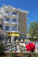 Facciata della struttura