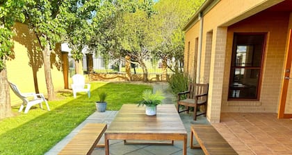 Grand retreat in peaceful street