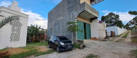 Façade de l’hébergement