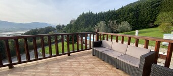 Goitisolo farmhouse, in the heart of the Urdaibai biosphere reserve.