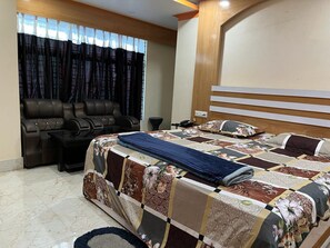 Deluxe Double Room | Desk, free WiFi, bed sheets - Hotel Anurag Palace (Agartala)