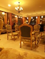 70-cm flat-screen TV with satellite channels