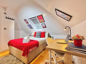 1 bedroom, iron/ironing board, Internet, bed sheets