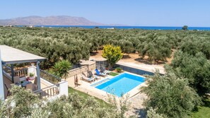 Land view from property - Villa Gianta (Kissamos)