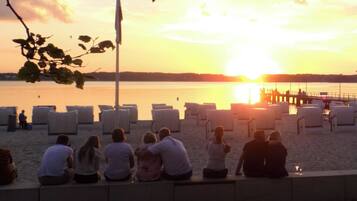 Außenbereich für Bankette