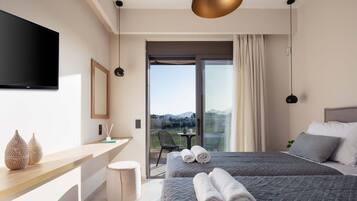 3 bedrooms, in-room safe, iron/ironing board, WiFi (free)