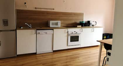 Proche du Centre Ville, Appartement de 100m2, Deux Chambres, Parking Privatif
