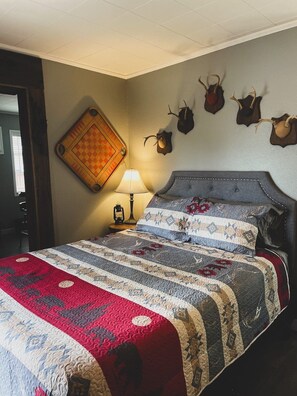 1 chambre, fer et planche à repasser, Wi-Fi, literie fournie