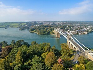 Aerial view - Hendre (Menai Bridge)