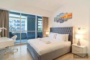 Leilighet – exclusive | 1 soverom, individuelt innredet, strykejern/-brett og wi-fi (inkludert)