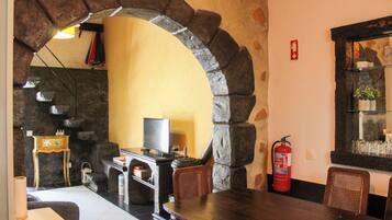 House, Beach View | Living area | Flat-screen TV