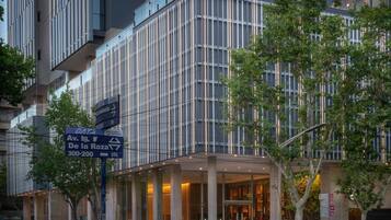 Majoituspaikan julkisivu