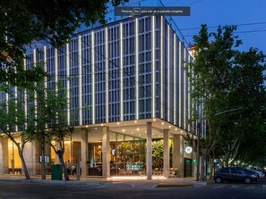 Façade de l’hébergement