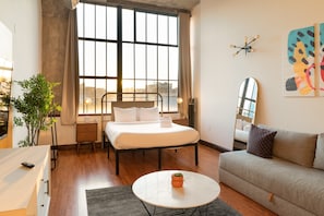 Apartment | 1 bedroom - Sosuite Studio w W/d, Gym, On-site Restaurant (Philadelphia)