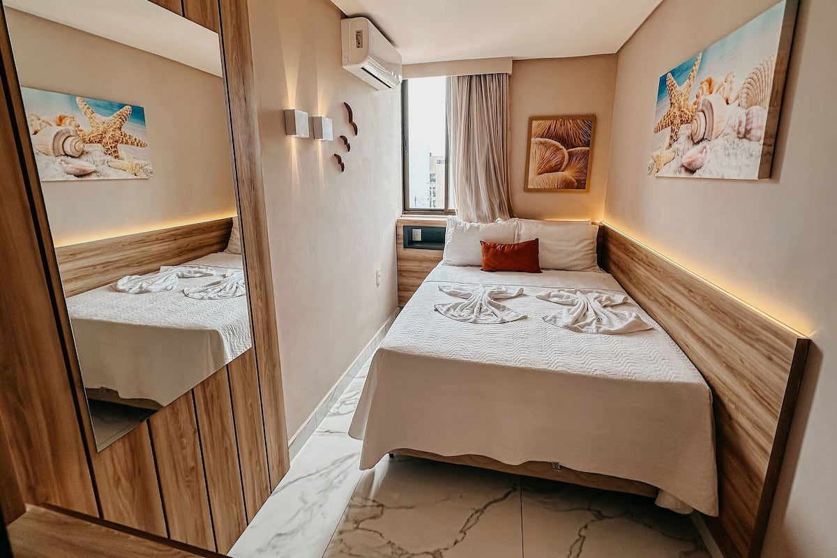 Apartment | Hochwertige Bettwaren, Pillowtop-Betten, individuell dekoriert