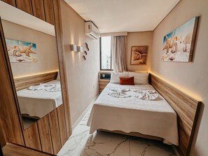 Apartment | Hochwertige Bettwaren, Pillowtop-Betten, individuell dekoriert