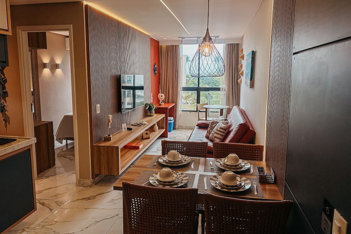 Apartment | Living area | 50-inch Smart TV with digital channels