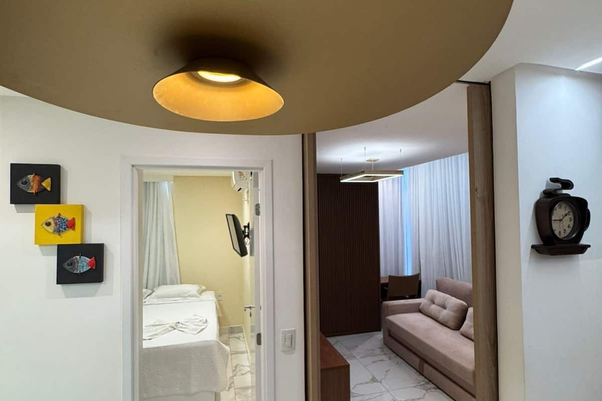 Apartamento luxo | Roupas de cama premium, camas com colchões pillow-top