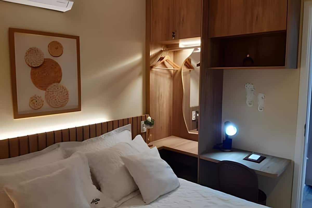 Apartamento | Roupas de cama premium, camas com colchões pillow-top