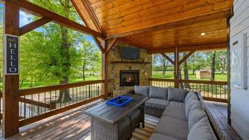 Àrea exterior de l'allotjament