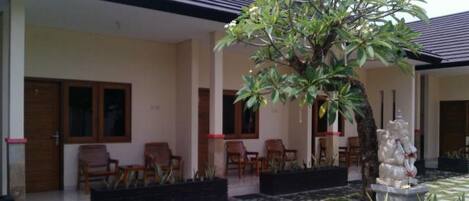 Voorkant van accommodatie