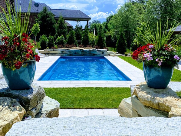 Außenpool, beheizter Pool