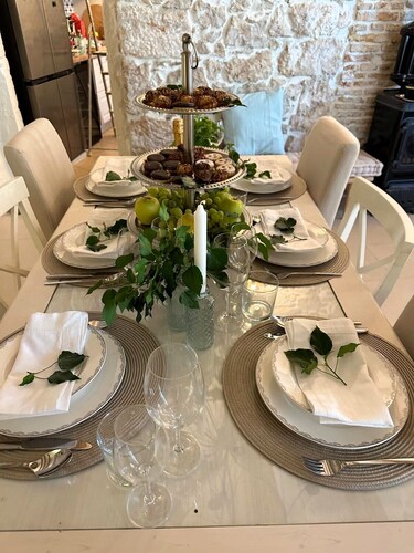 Relax & Explore at Cotton House: Traditional Stone House with Pool & Garden