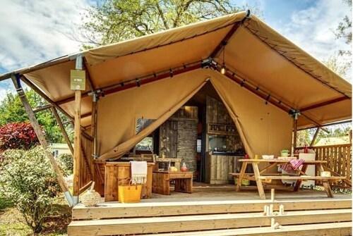 Lodge Dans Réserve au Bord du Lac, 35mn de la mer