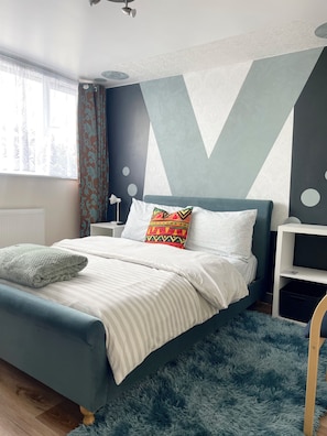 2 Schlafzimmer, Bügeleisen/Bügelbrett, kostenloses WLAN, Bettwäsche