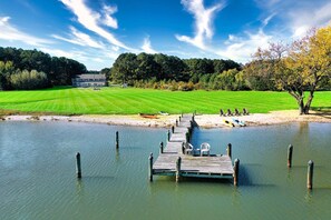 Property grounds - Heated pool, sandy beach, pier, and playground set punch point apart! (Sherwood)