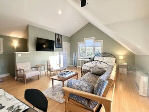 2 bedrooms, iron/ironing board, travel crib, WiFi