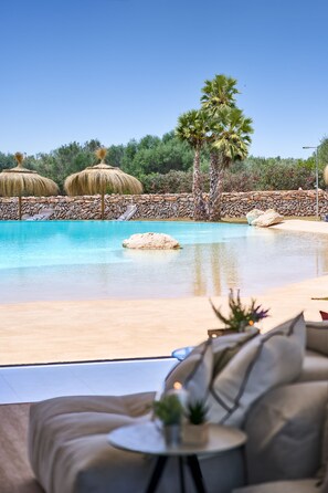 Alberca al aire libre 