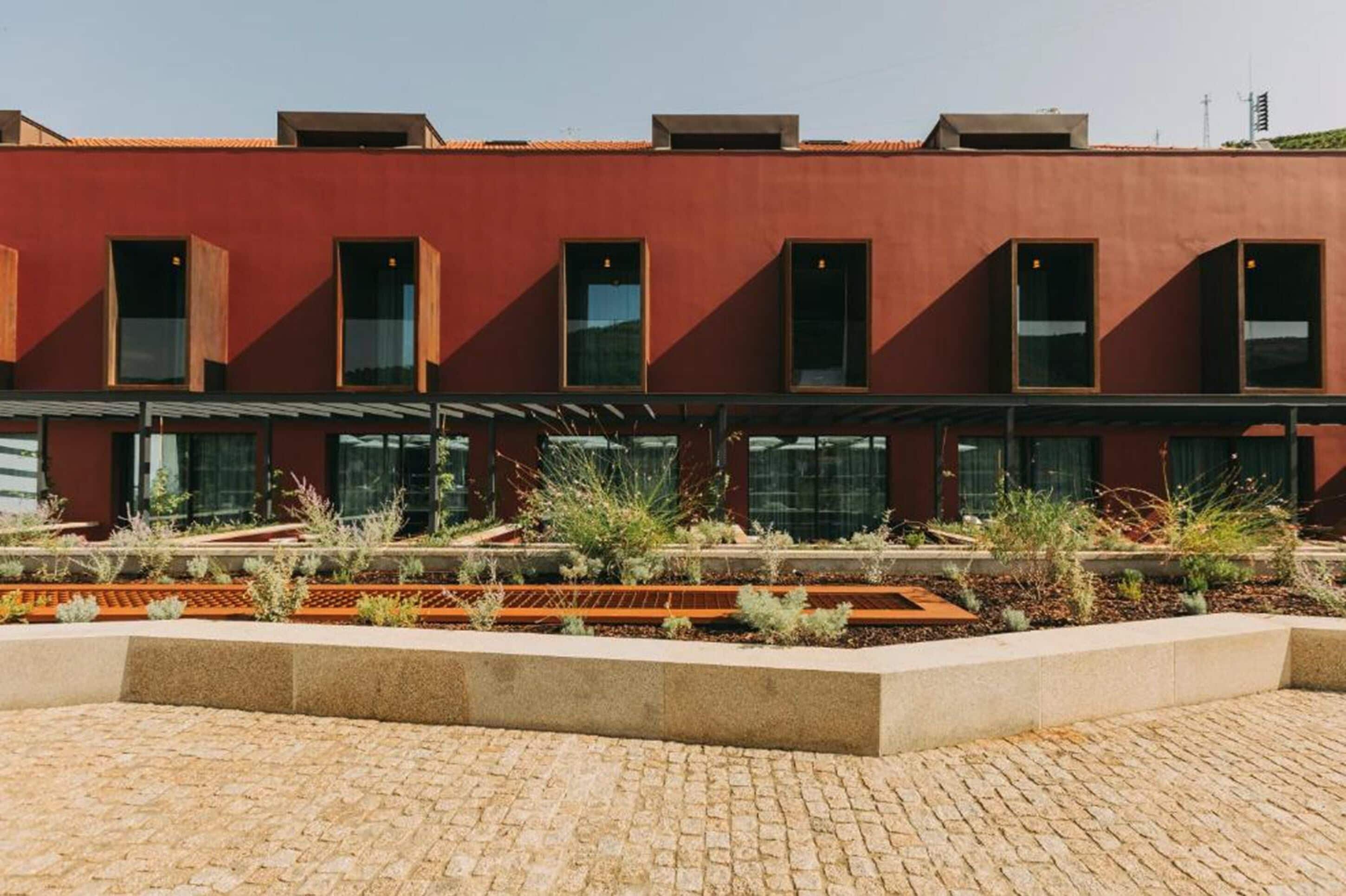 숙박 시설 입구