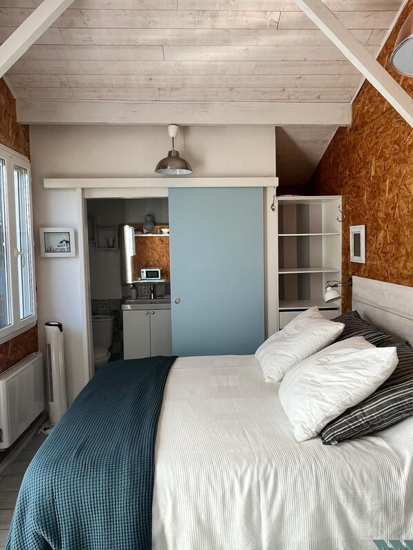 1 Schlafzimmer, Bügeleisen/Bügelbrett, kostenloses WLAN, Bettwäsche