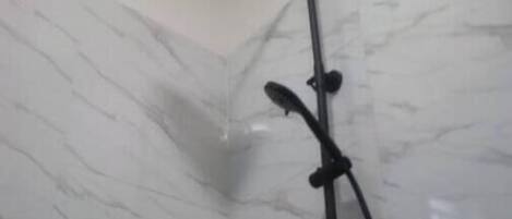 Soap, shampoo, toilet paper